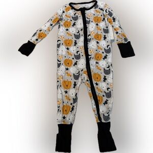 Little Sleepies Halloween Zippie